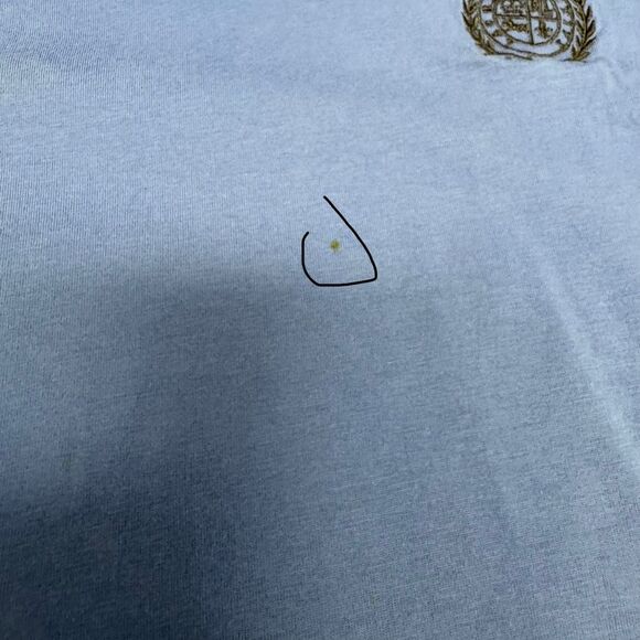 Ralph Lauren T-Shirt Blue Crest Logo Short Sleeve Casual Top - Picture 6 of 8